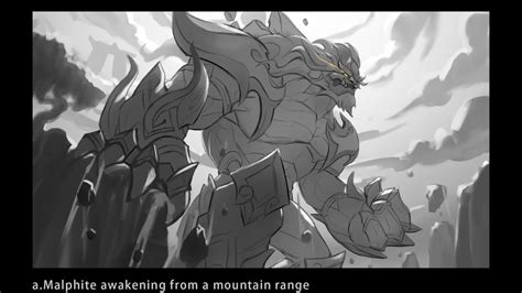 「lunar Guardian Malphite Splash Concepts 」spideraxeの漫画