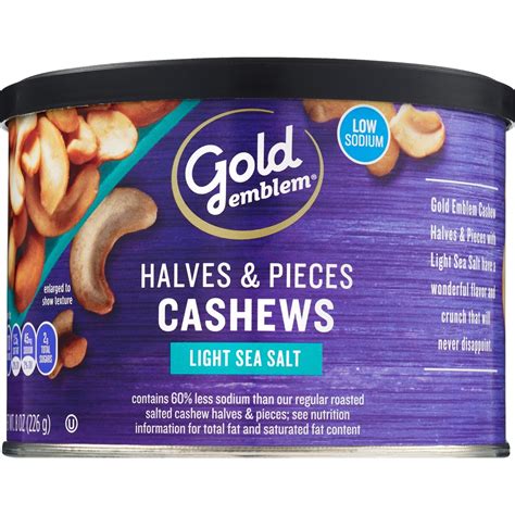 Gold Emblem Cashew Halves And Pieces Lightly Salted Pick Up In Store