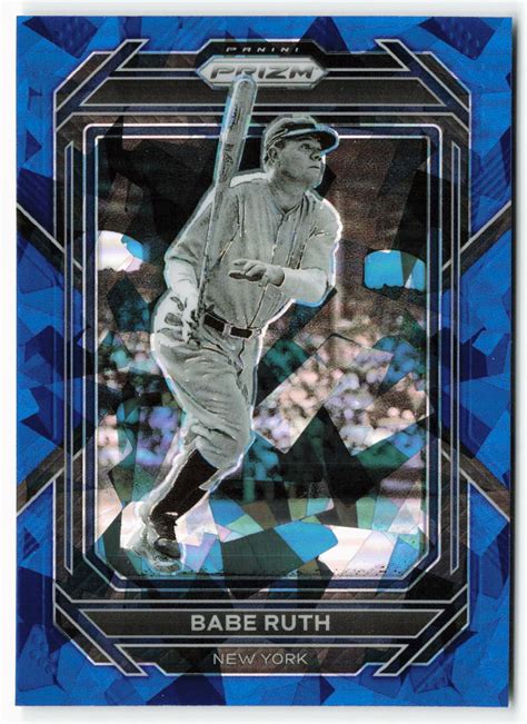 2023 Panini Prizm Blue Ice Prizm 2 Babe Ruth For Sale Online EBay