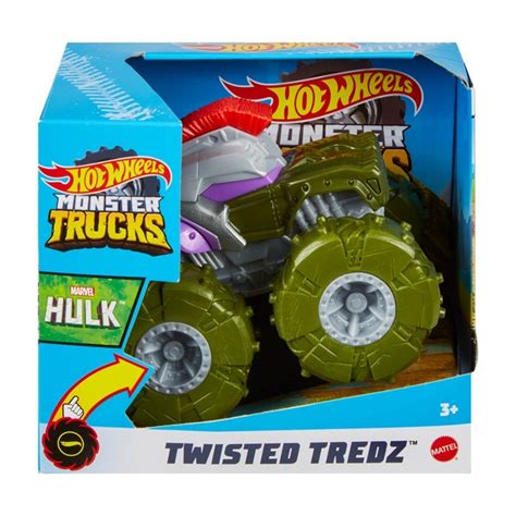 Hot Wheels Monster Trucks Twisted Tredz Hulk JátékNet hu