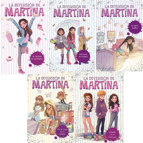 Pack La Diversión De Martina 5 Libros Envío gratis