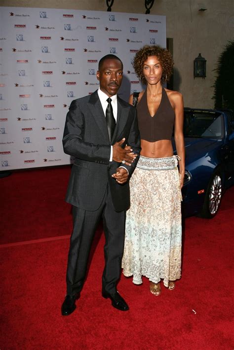 Eddie Murphy Wife Nicole Mitchell Murphy At Arrivals For Hollyrod