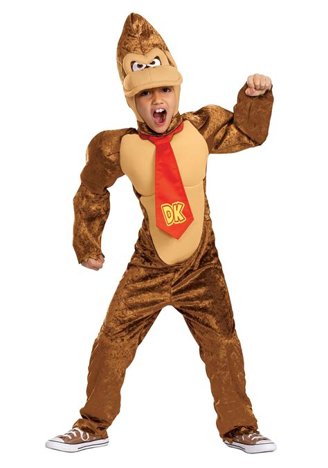 Super Mario Brothers Donkey Kong Costume For Kids Nintendo Classic