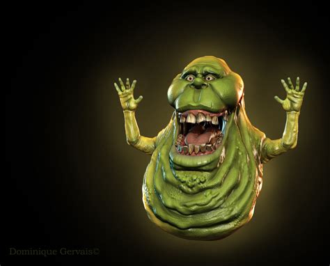 Artstation Ghostbusters Slimer Class 5 Vapor Fan Art