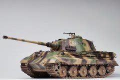 MENG TS 0311 35 德国重型坦克Sd Kfz 182虎王亨舍尔炮塔型素组评测 静态模型爱好者 致力于打造最全的模型评测网站