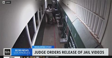 Judge Orders Video Release Of Use Of Force Incidents Inside La County