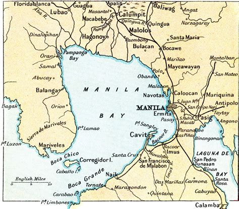 Manila Bay Map