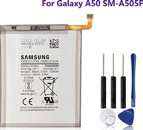 7thStreet Battery EB BA505ABU For Samsung Galaxy A50 A505F SM A505F