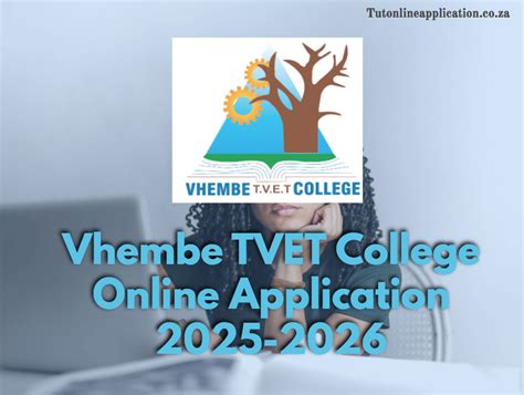 Vhembe Tvet College Online Application 2025 2026 Tut Online