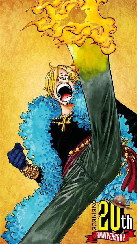 Oda Eiichirou, ONE PIECE, Sanji, Official Art One Piece Anime, Sanji ...