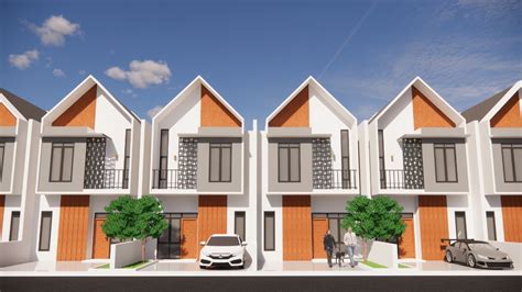 Rumah Lantai Desain Scandinavian Lokasi Strategis Di Sawangan Depok