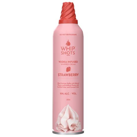 Buy Whipshots Strawberry Vodka Infused Whipped Cream By Cardi B Online