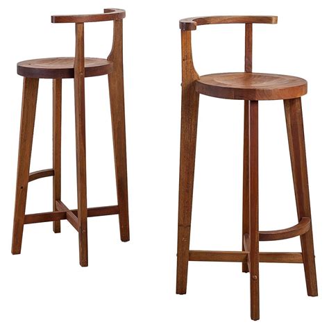 wood bar stools  backs