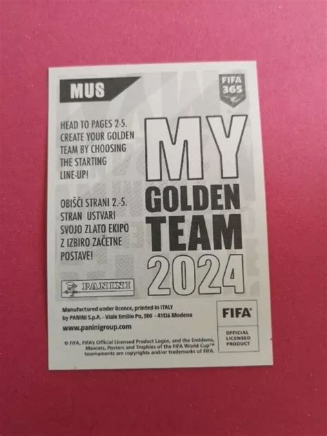 JAMAL MUSIALA BAYERN Munich My Golden Team 2024 Sticker Panini Foot