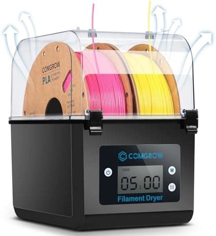 Comgrow 3D Drucker Filament Trockner Box 3D Filament Speicher hält