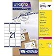 Avery Self Adhesive Address Mailing Labels Laser Printers X Mm