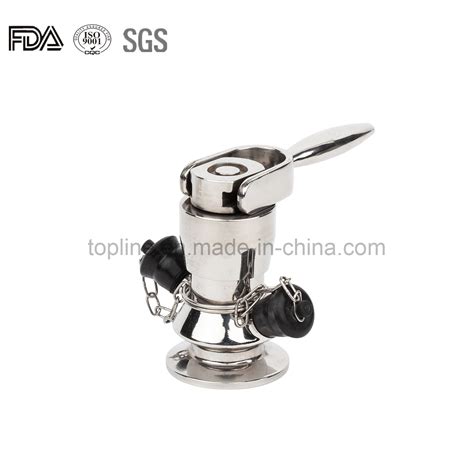 Stainless Steel Sanitary Automatic Return Tri Clamp Aseptic Sample Valve China Sampling Valve