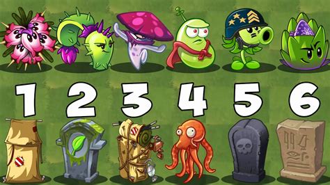 Pvz Challenge Plant Food Abilities Can Defeat Random Grave Stone