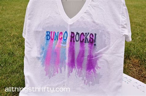 Tie Dye Shirts Using Sharpie Markers