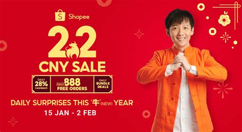 Shopee S 2 2 CNY Sale First Ox Picious Content Collaboration With