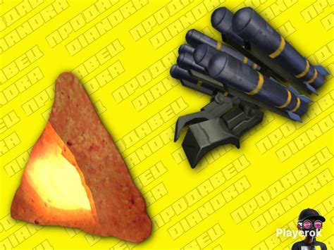 Купить АВТОВЫДАЧАFlaming Hot Chip Head Clutch Missile Launcher Roblox за Скины Roblox