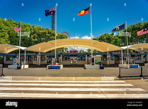 Gold Coast Queensland Australia Movie World Theme Park Entrance
