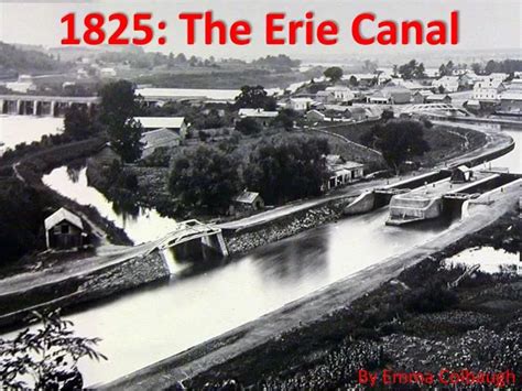 PPT - 1825: The Erie Canal PowerPoint Presentation, free download - ID ...