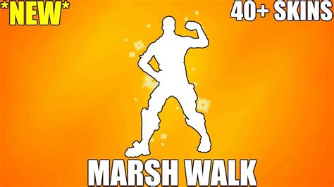 Fortnite Marsh Walk Emote 1 Hour Youtube