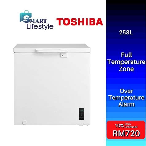 Toshiba 2 In 1 Chest Freezer 198L CR A198M 258L GR RC259CE DMY