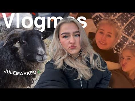 Vlogmas dag 2 julemarked og julekaker midt på natta YouTube