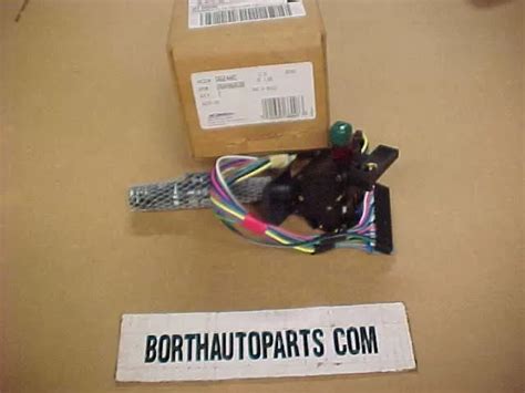 2001 02 Chevy Turn Signal Switch Assembly Gm No26096838 Nos Borthautoparts