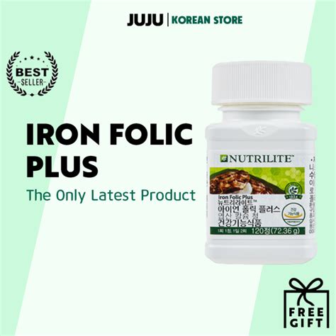 Nutrilite Iron Folic Plus 120 Tablets Lazada