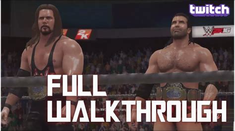 WWE 2K16 HALL OF FAME SHOWCASE DLC LIVESTREAM FULL WALKTHROUGH Xbox