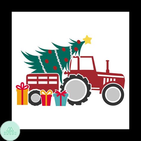 Christmas Truck Svg, Christmas Svg, Xmas Svg, Happy Holiday | Inspire ...