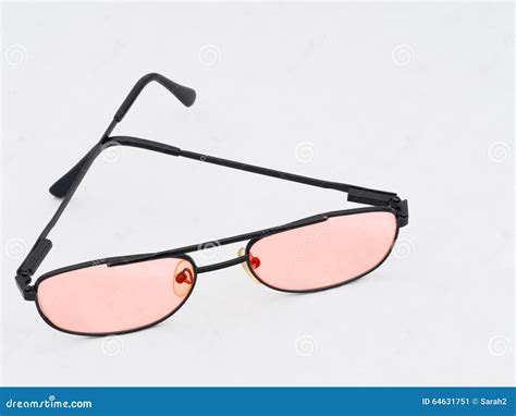 Rose Tinted Spectacles Glasses Optimism Stock Image Image Of Rose