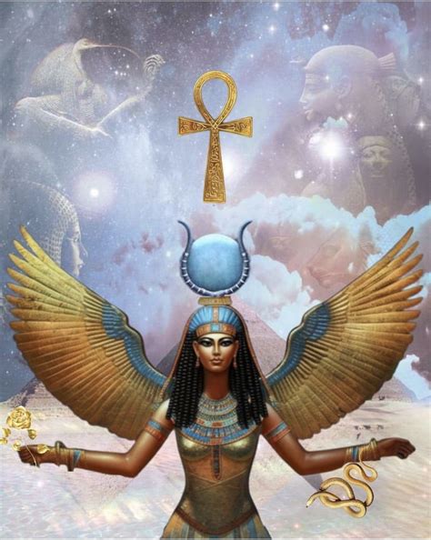 Isis Goddess Egyptian Goddess Goddess Art Egyptian Art Ancient