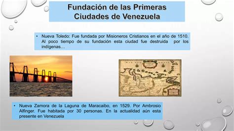 Fundacion Primeras Ciudades De Venezuela Ppt