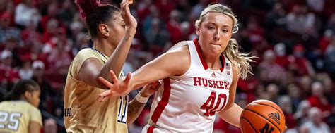 Husker Women Go Dancing Match With Aggies In Opening Round Y102