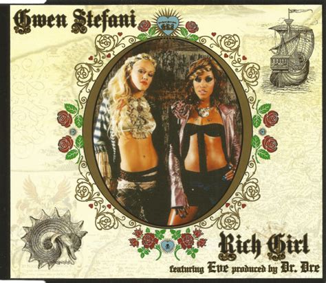 Gwen Stefani Eve Rich Girl Cd Maxi Single Enhanced