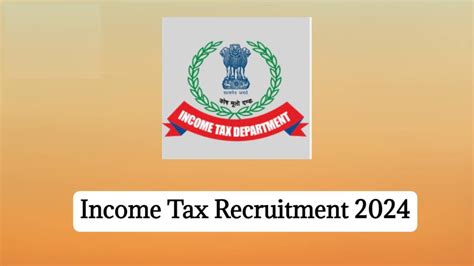 Income Tax Department Recruitment 2024 55 MTS ತರಗ ಸಹಯಕ