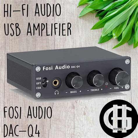 Jual Fosi Audio Usb Amplifier Hifi Stereo Gaming Dac Headphone Dac