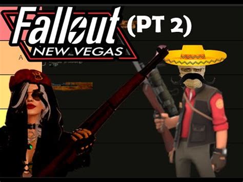 Fallout New Vegas ALL RIFLES Tier List Part 2 YouTube