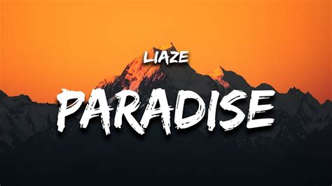 Liaze - PARADISE (Lyrics) - YouTube Music