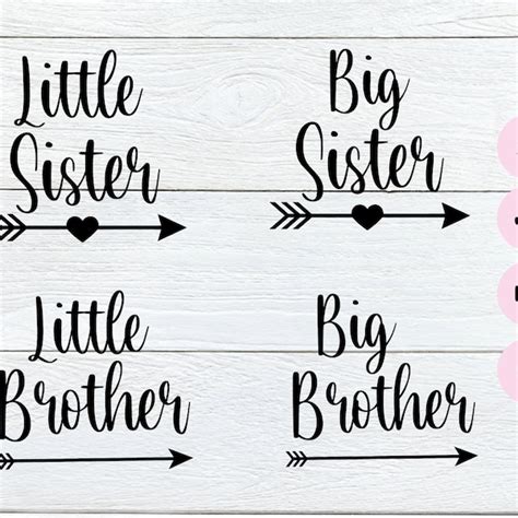 Sibling Svg Etsy