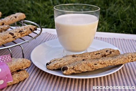 Rosquilletas Integrales Con Pepitas De Chocolate