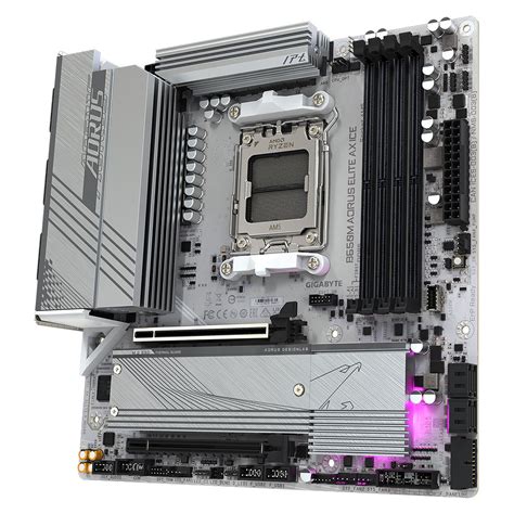 Gigabyte B M Aorus Elite Ax Ice Devis Gratuit Garantie Ans Ldlc Pro