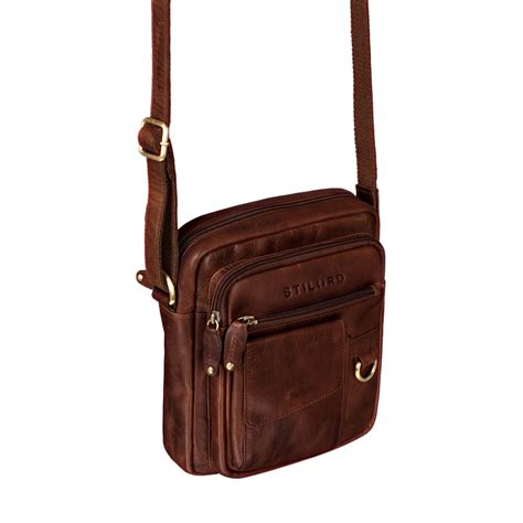 Ryan Crossbody Tasche Herren Leder Stilord