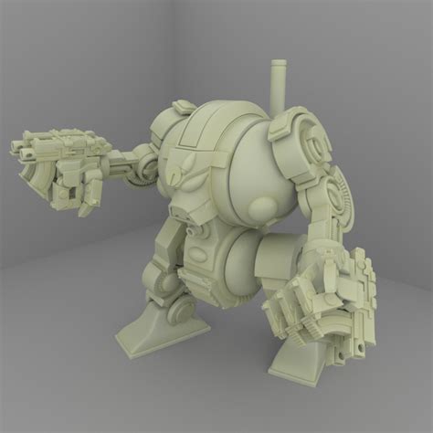 Archivo STL Rogue Trader Era Dreadnought Plan De Impresora 3D Para