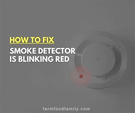 Deta Smoke Alarm Red Light And Beeping Shelly Lighting