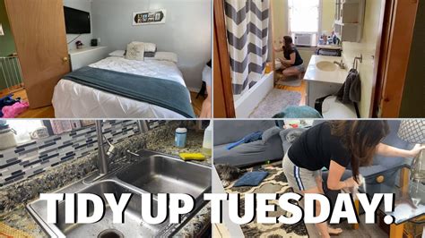 TIDY UP TUESDAY Whole House Clean With Me YouTube